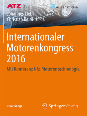 cover image of Internationaler Motorenkongress 2016